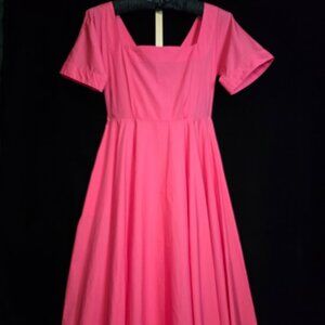 NWT Thierry Colson Allegria Matisse Poplin Dress in Watermelon M